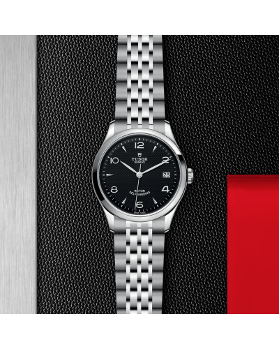 Tudor 1926 36 mm steel case, Black dial (watches)